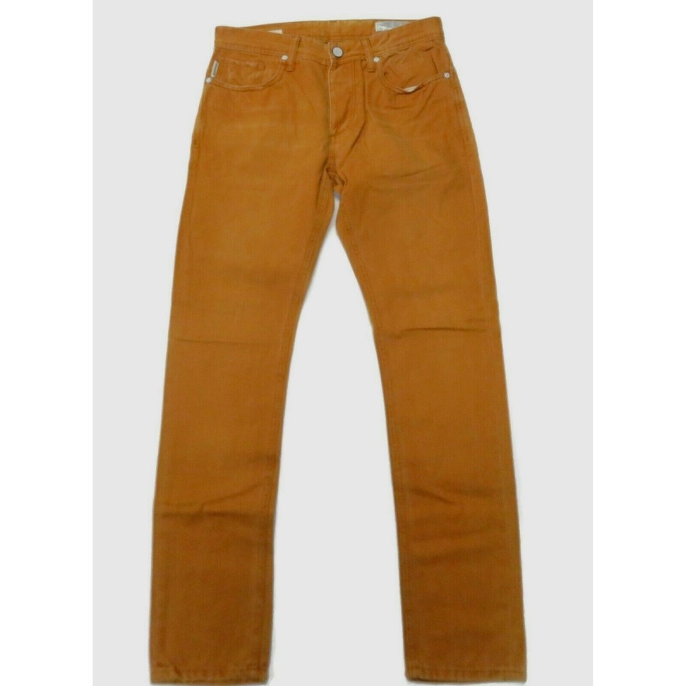 Jack & Jones Tim Slim Jeans Mens 30 x 32 Straight Brown Cotton 5 Pocket‎ Pants